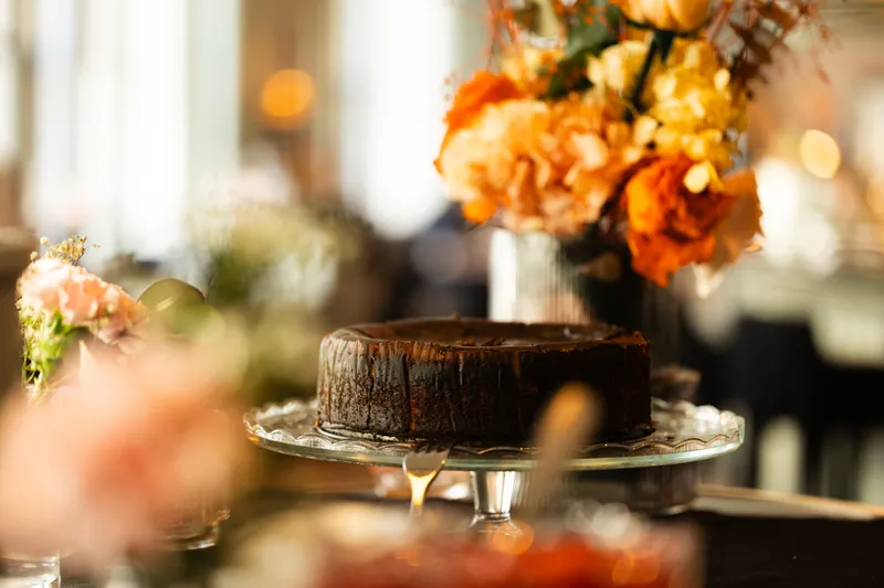 Photographie gastronomique Basque Cheesecake Montréal